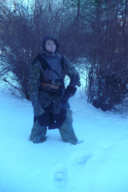 :) me nejnovější provedení kostymu.... zatím ale ještě neobarvené pač momentalně neni na mořidlo :(